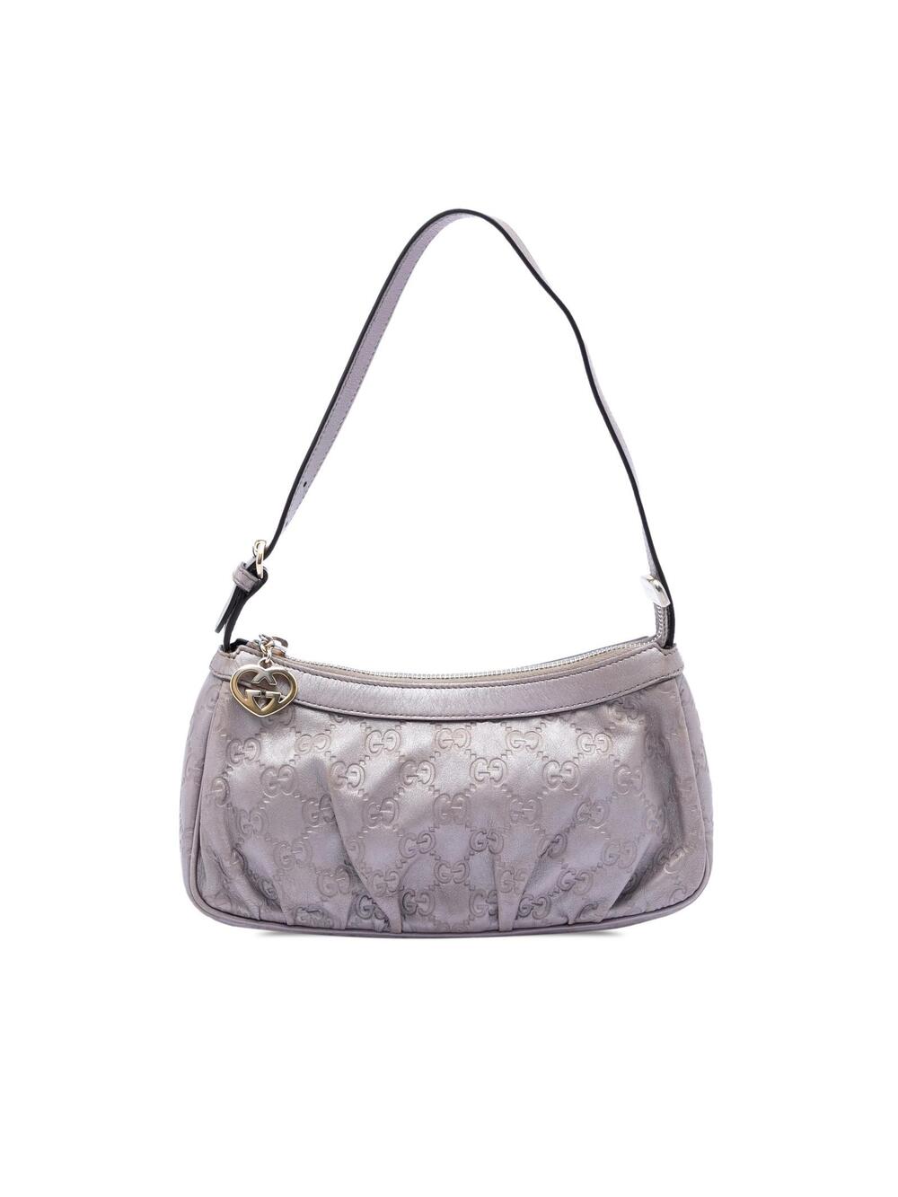 Gucci Metallic Ssima Lovely Heart #272064G54B